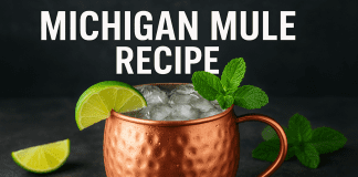 The Perfect Michigan Mule Recipe Michigan Mule Recipe