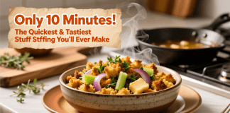Only 10 Minutes! The Quickest & Tastiest Stuffing You’ll Ever Make